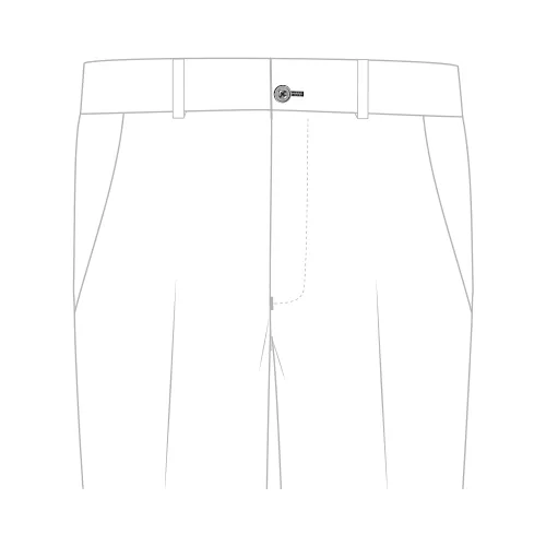 Geperste voorwaartse plooi