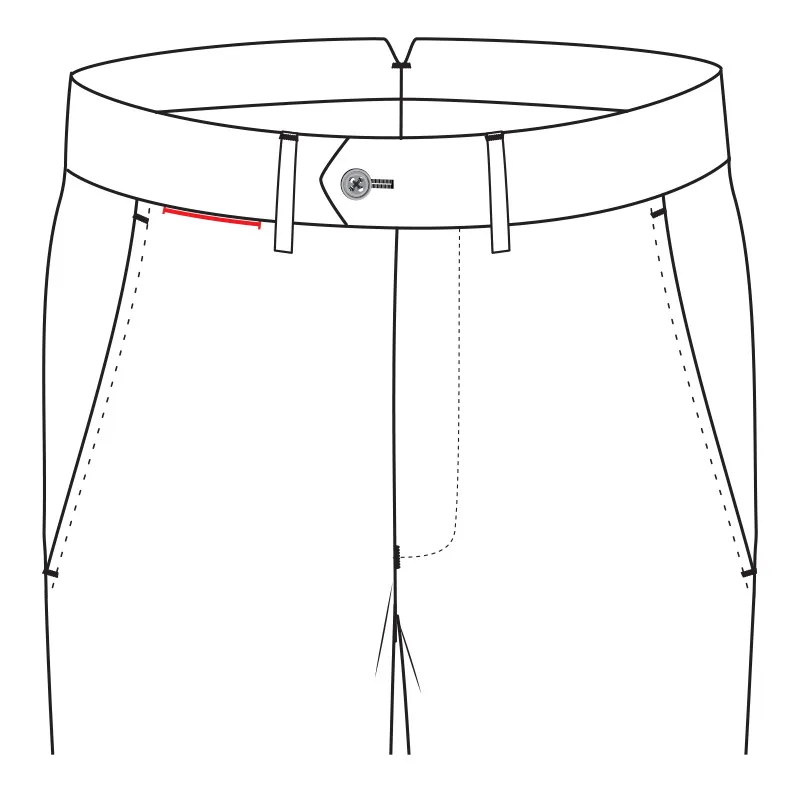 Watch pocket without flap