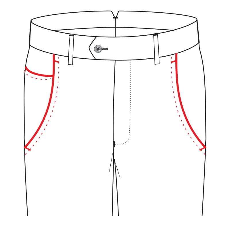 Rounded with extra pocket