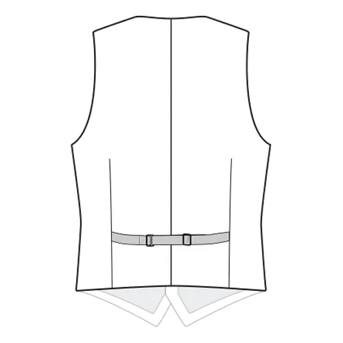 Martingale in fabric — Riem in hoofdstof