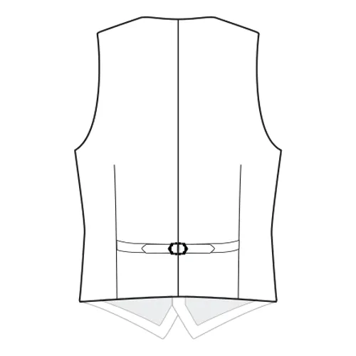 Martingale in inside lining — Riem in voering