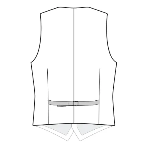 Martingale single buckle — Verstelbare gesp